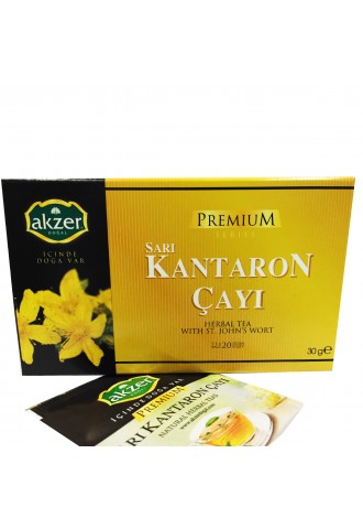 Akzer Sarı Kantaron Çayı 20 Poşet